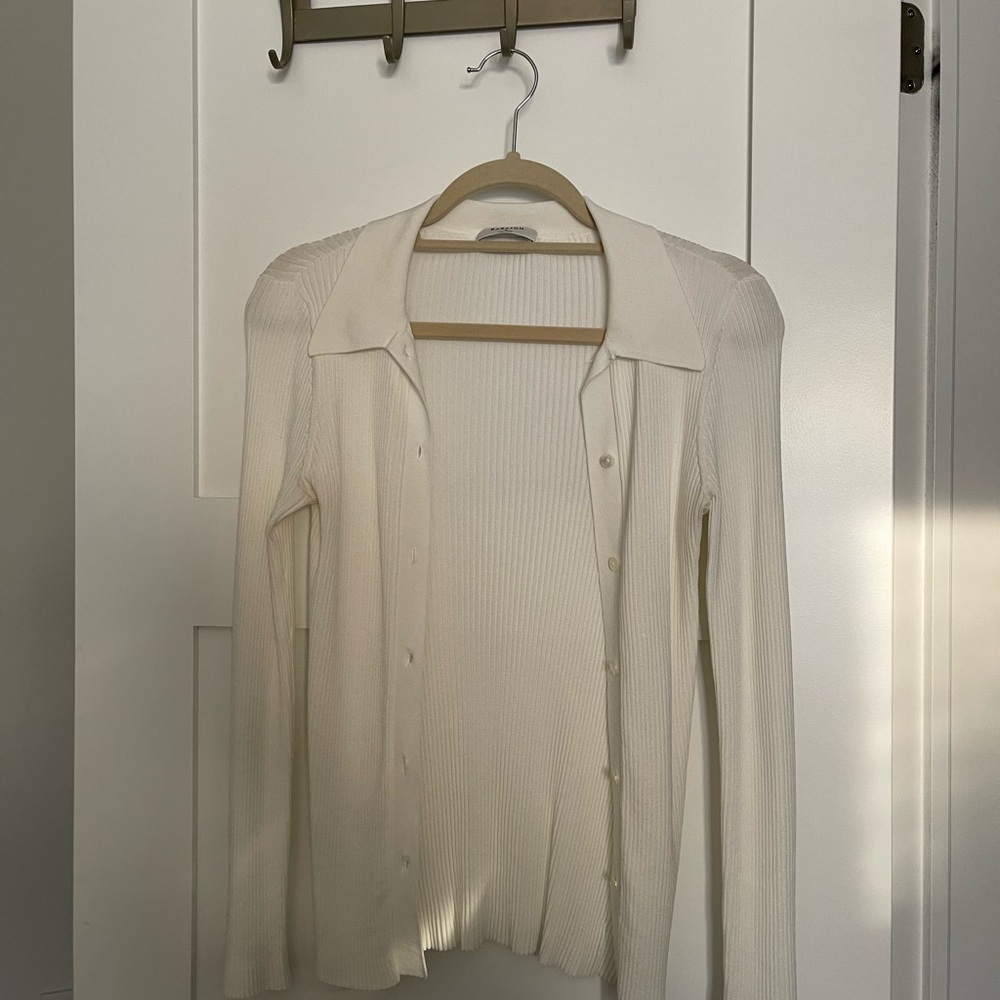 Babaton Cream Ribbed Sweater 🤍 - Picture 6 of 6